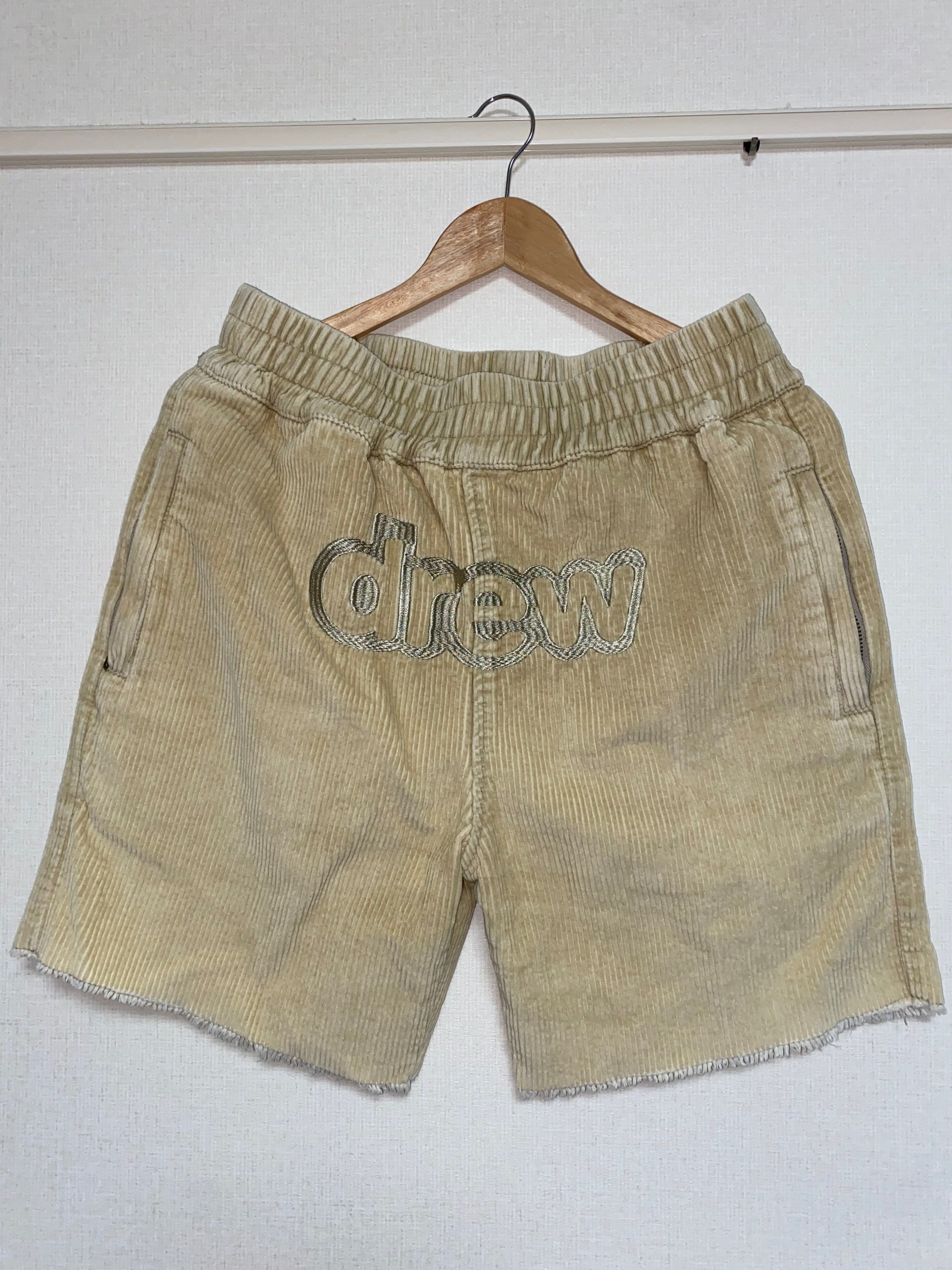 drew house Corduroy Shorts Khaki