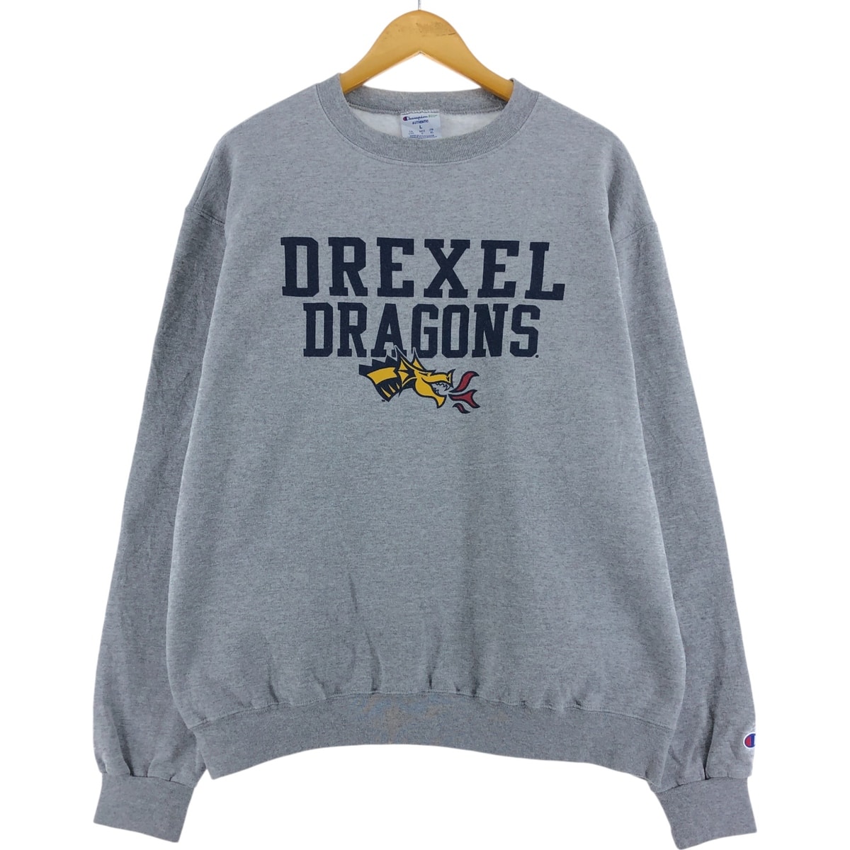 古着 チャンピオン Champion AUTHENTIC カレッジスウェットシャツ トレーナー メンズL相当/eaa501458