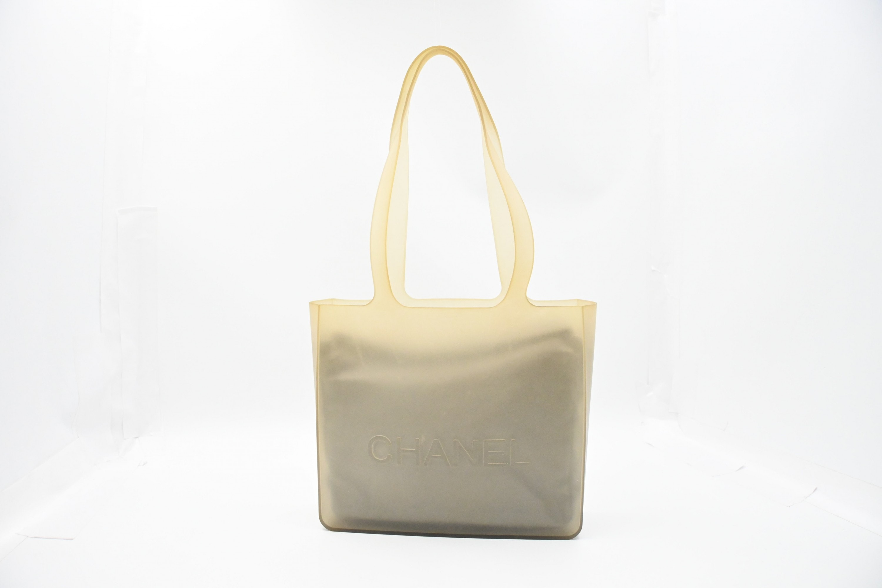 シャネルラバートートバッグ トートバッグ レディース