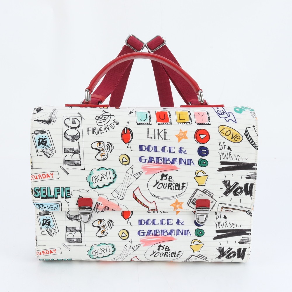 ■極美品 ドルチェアンドガッバーナ 学習鞄 キッズリュックサック