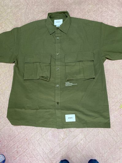 Wtaps EXP / SS / COTTON. WEATHER "Olive Drab"