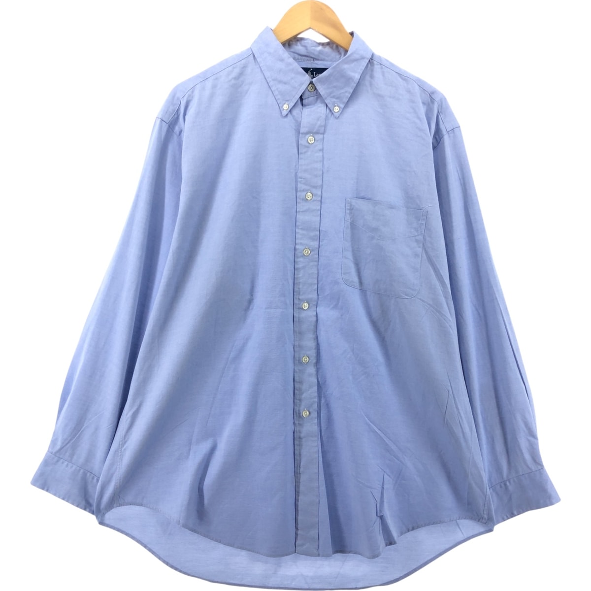 古着 ラルフローレン Ralph Lauren YARMOUTH 長袖 ボタンダウンシャツ メンズXL相当/eaa551022