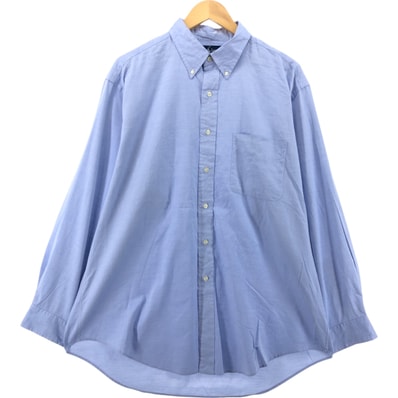 古着 ラルフローレン Ralph Lauren YARMOUTH 長袖 ボタンダウンシャツ メンズXL相当/eaa551022