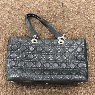 Dior Lambskin Large Shopper Tote "Black"