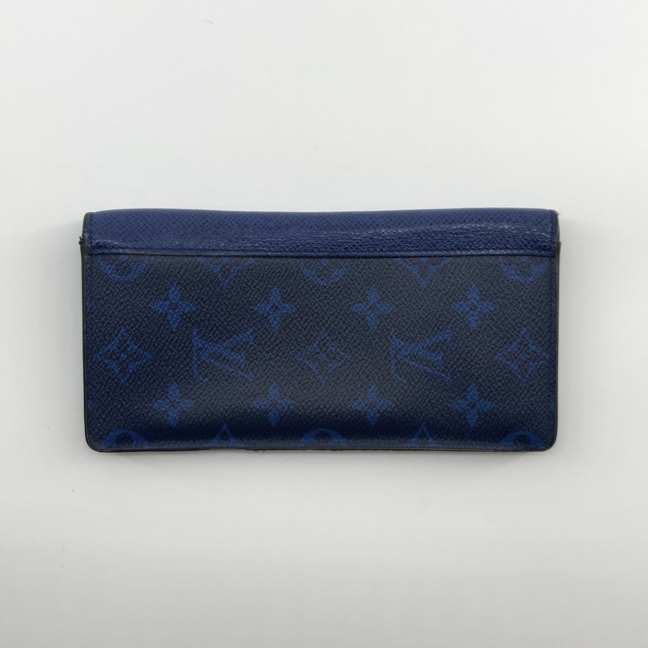 LOUIS VUITTON(ルイ・ヴィトン) タイガラマ ポルトフォイユ ブラザ コバルト モノグラムキャンバス  / タイガレザー M30297 長財布 161.2g ネイビー