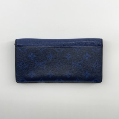 LOUIS VUITTON(ルイ・ヴィトン) タイガラマ ポルトフォイユ ブラザ コバルト モノグラムキャンバス / タイガレザー M30297 長財布 161.2g ネイビー