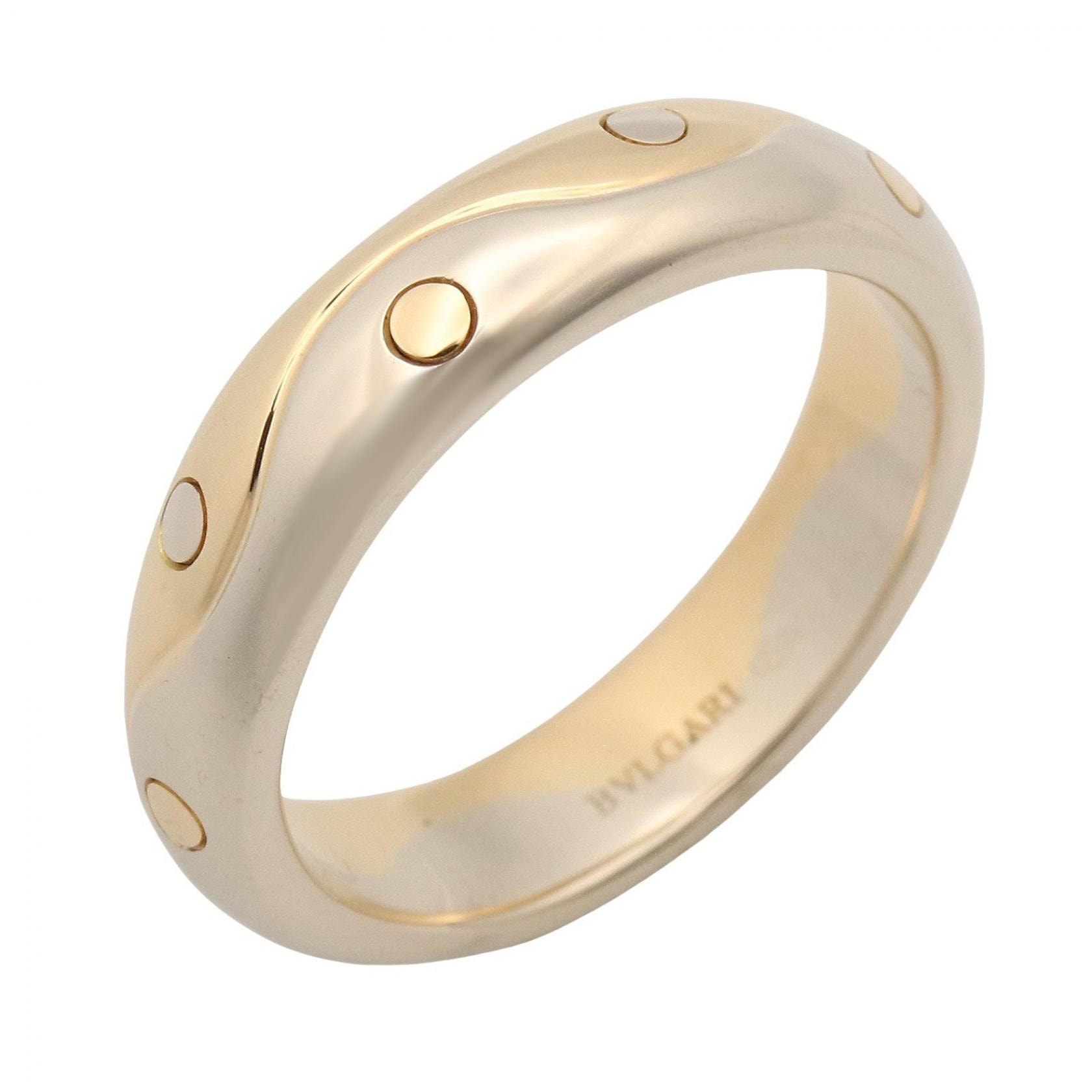 ブルガリ BVLGARI オンダ リング リング・指輪 ジュエリー K18(イエローゴールド) K18WG(ホワイトゴールド) メンズ レディース ゴールド系 / シルバー系 【中古】