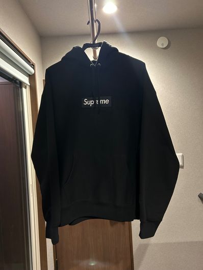 Supreme Box Logo Hooded Sweatshirt "Black" (23FW)