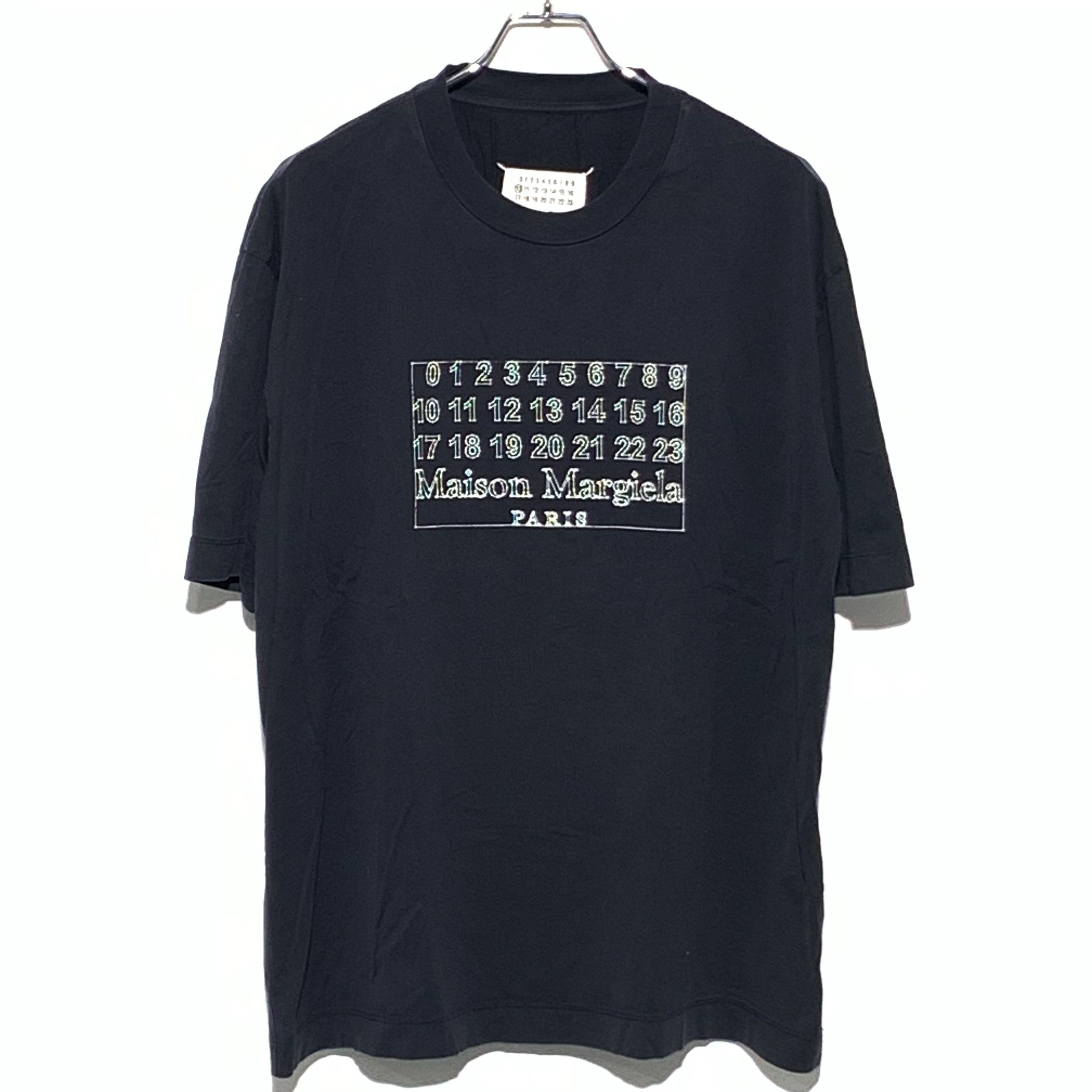 Maison Margiela Calender Logo Oversized T-Shirt "Black"