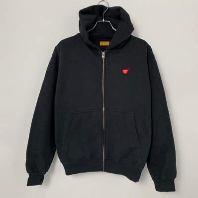 HUMAN MADE Classic Zip-Up Sweat Hoodie "Black"