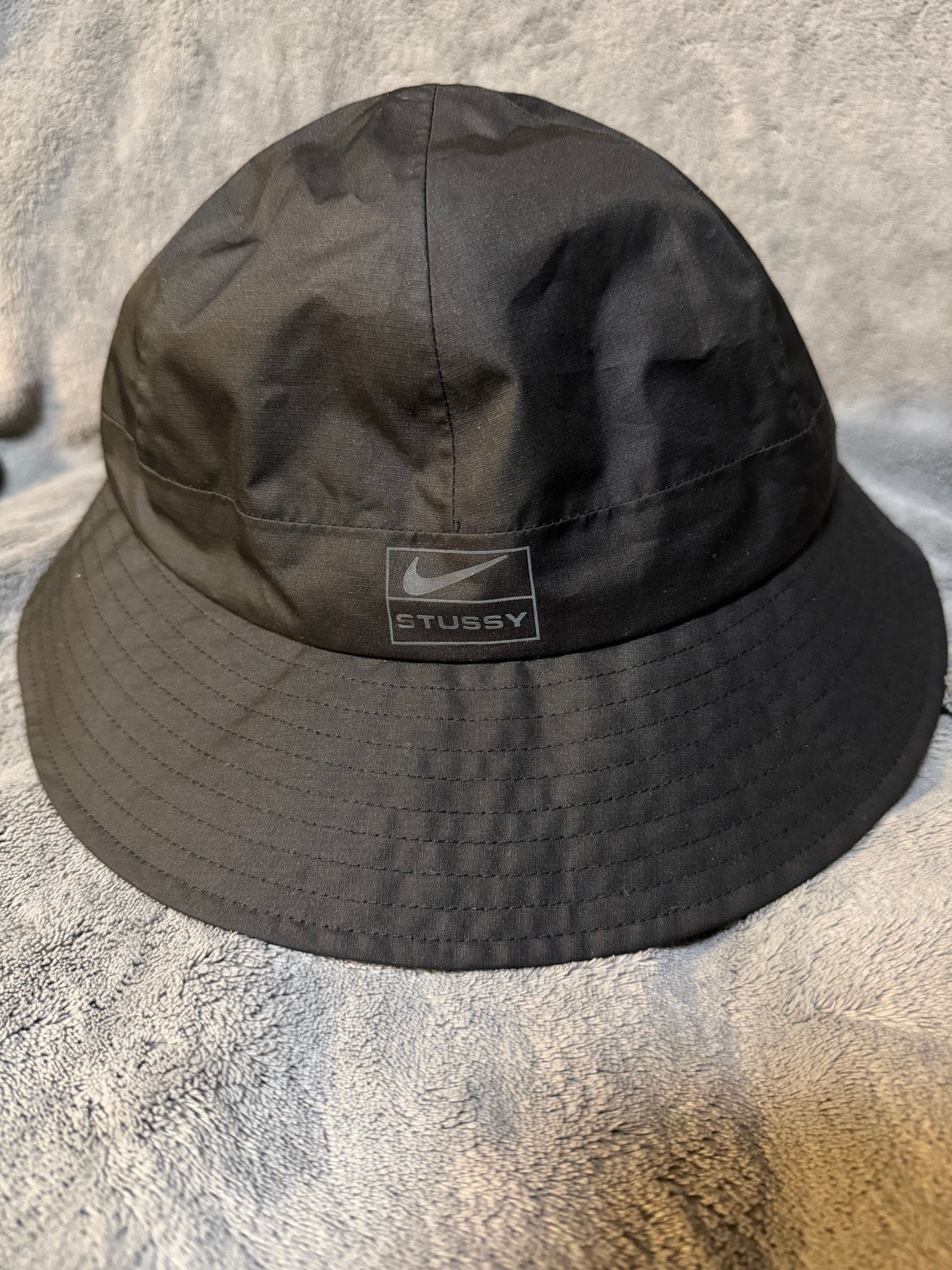Stussy × Nike NRG Bucket Hat "Black"