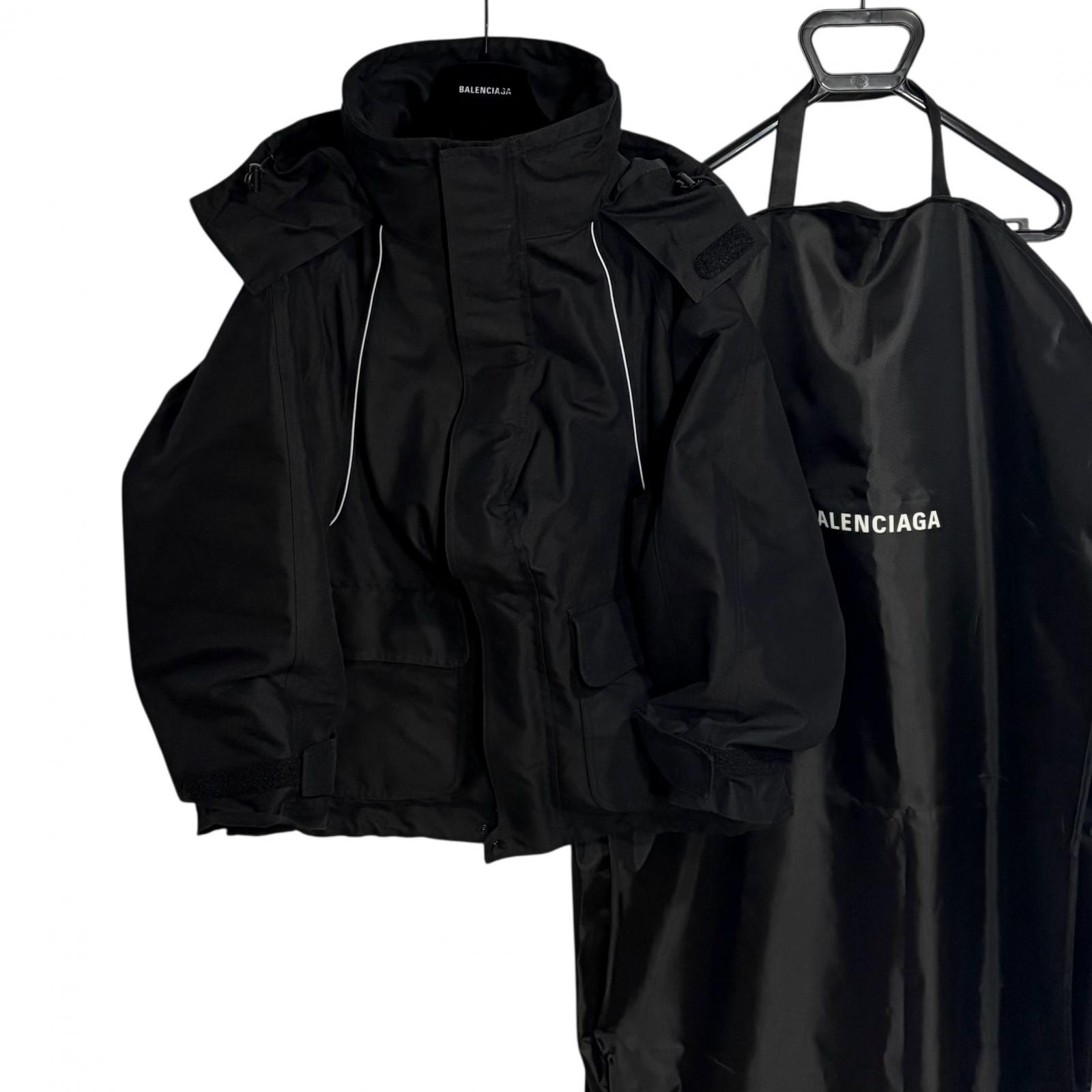 バレンシアガ517990 ナイロンジャケット メンズ