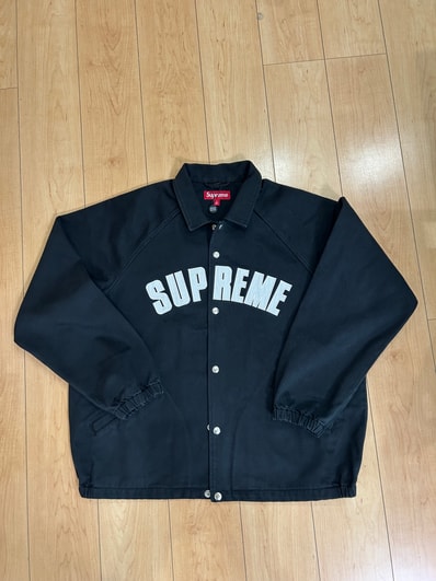 Supreme Arc Denim Coaches Jacket "Black"