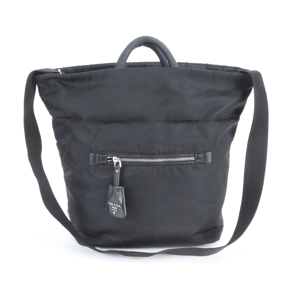 プラダ テスート ナイロンリバーシブル トライアングルロゴ