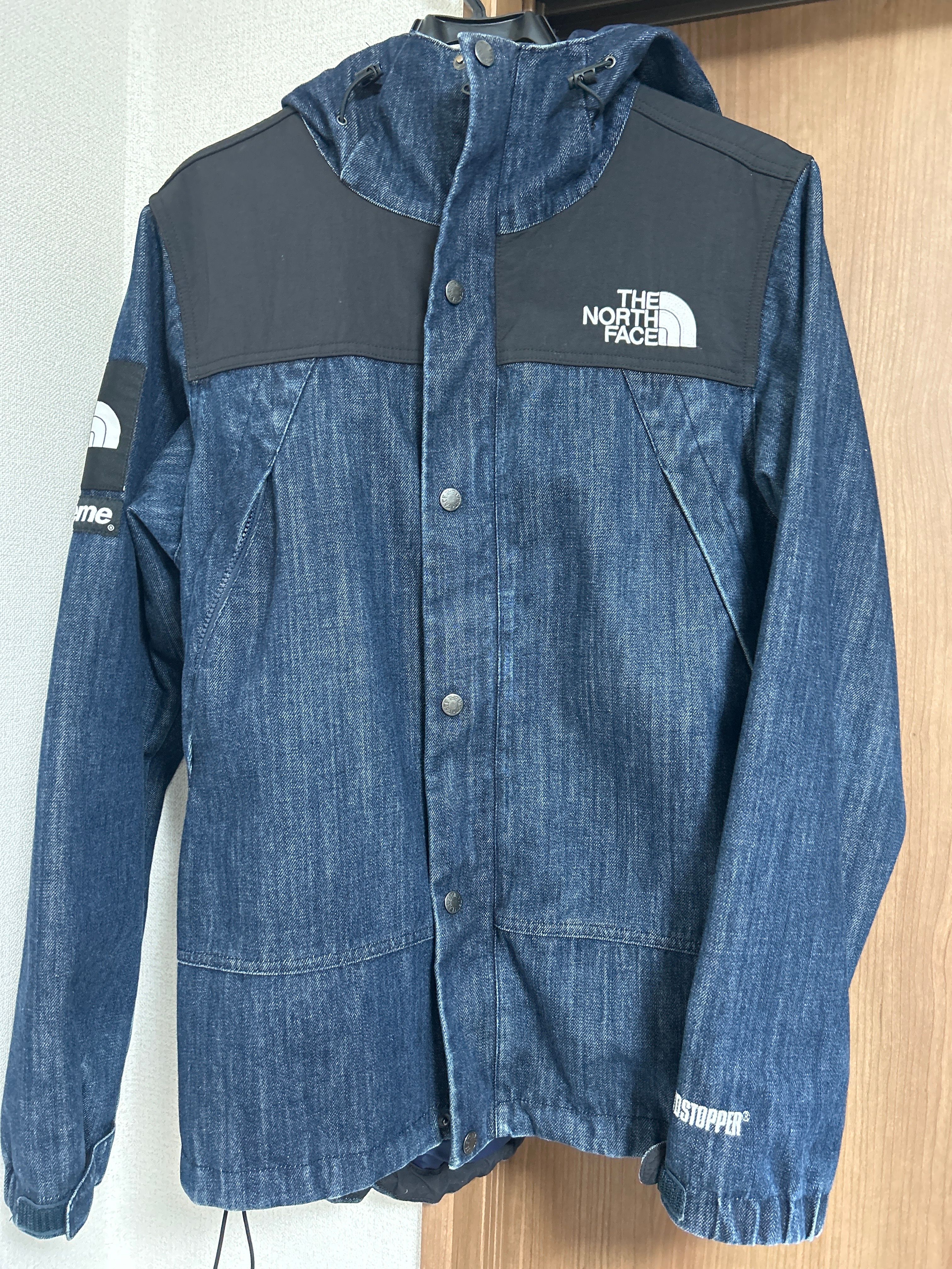 Supreme The North Face Denim Dot Shot Jacket "Denim"