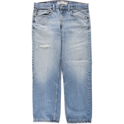 古着 リーバイス Levi's 505 STRAIGHT FIT テーパードデニムパンツ メンズw35相当/eaa666040