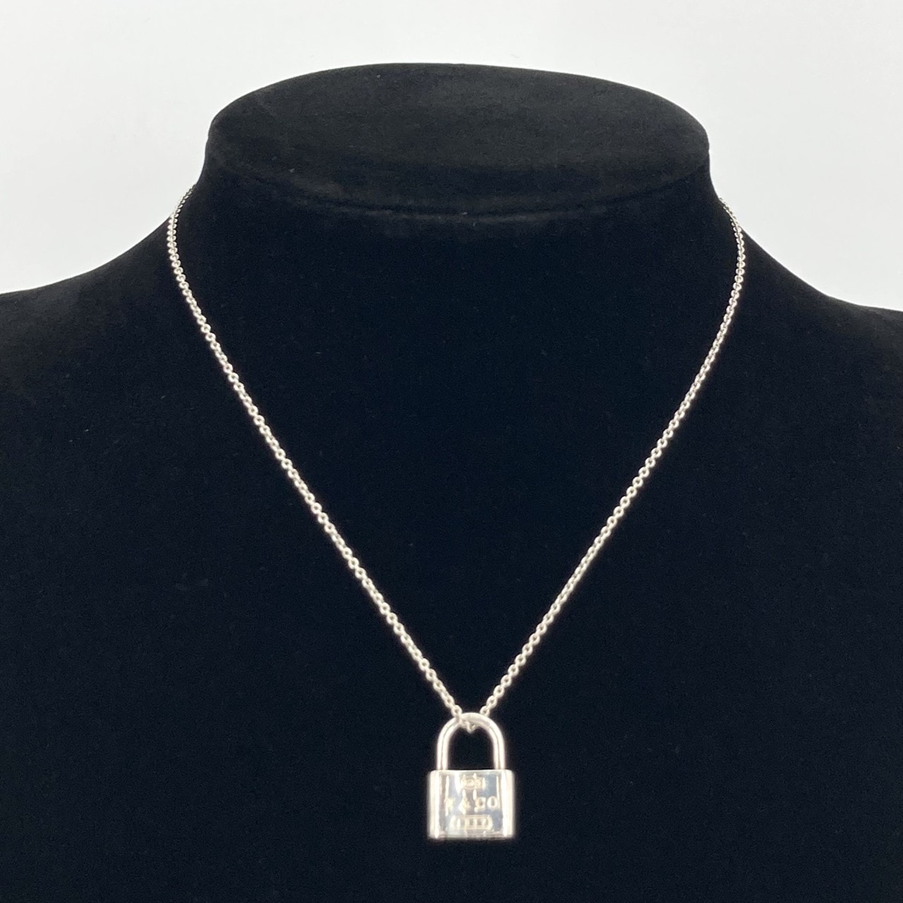 TIFFANY&Co.(ティファニー) 1837 コレクション カデナロック Ag925 ネックレス 9.7g シルバー