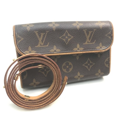 ルイヴィトン LOUIS VUITTON ポシェット フロランティーヌ M51855 モノグラム カバン ウエストバッグ ウエストバッグ モノグラムキャンバス ブラウン ブラウン