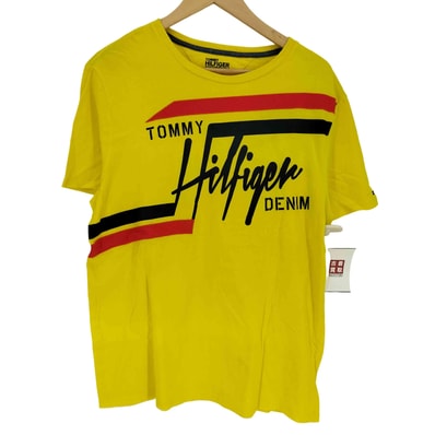 フロント プリント S/S クルーネック Tシャツ【1143808357798】