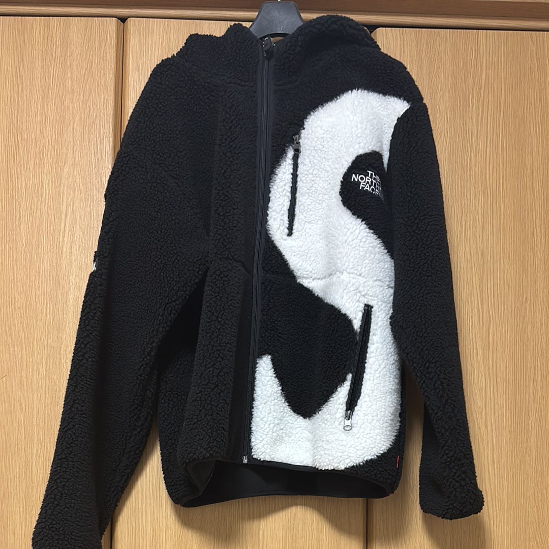 Supreme x The North Face S Logo Hooded Fleece Jacket "Black"
