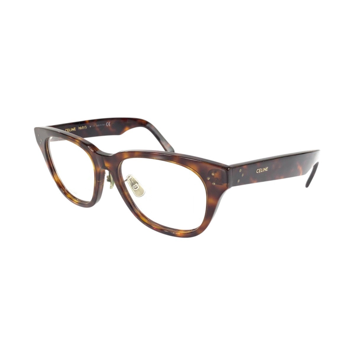 CELINE セリーヌ プラスチック メガネ メガネフレーム 男女兼用 601019 【中古】