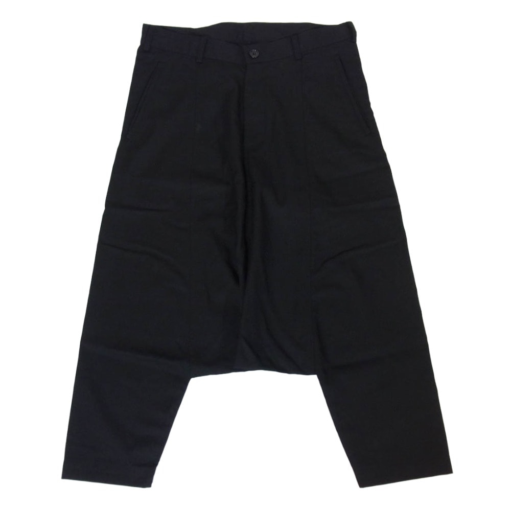 BLACK COMME des GARCONS ブラックコムデギャルソン パンツ 1C-P008 AD2015 サルエルパンツ ウール ブラック系 XS【中古】