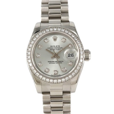 ロレックス デイトジャスト 179136G PT 自動巻