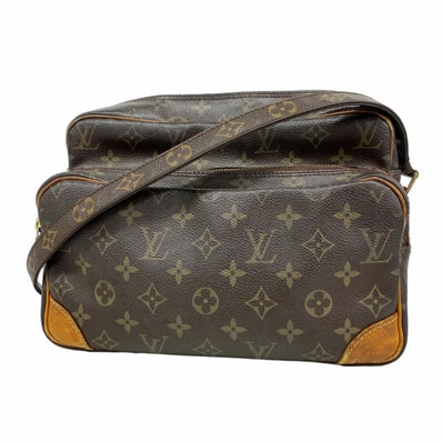 ★最終価格【6da0566】ルイヴィトン ショルダーバッグ モノグラム ナイル M45244 ブラウン【中古】レディース