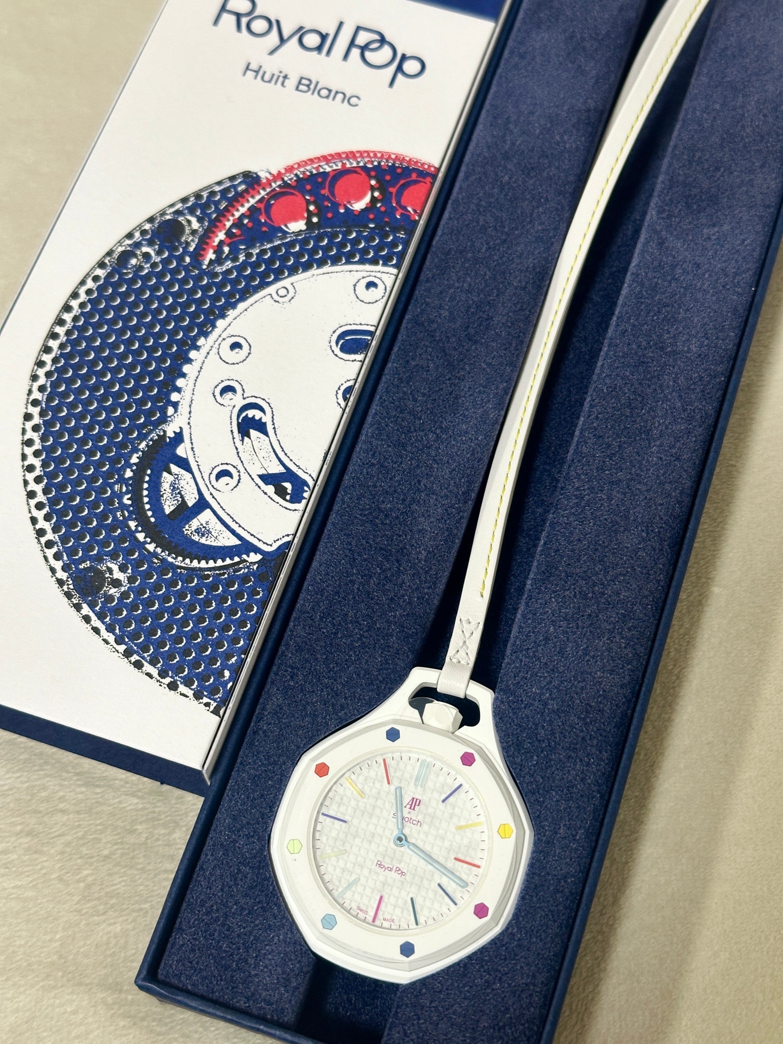 Swatch x Audemars Piguet Royal Pop Huit Blanc "White"
