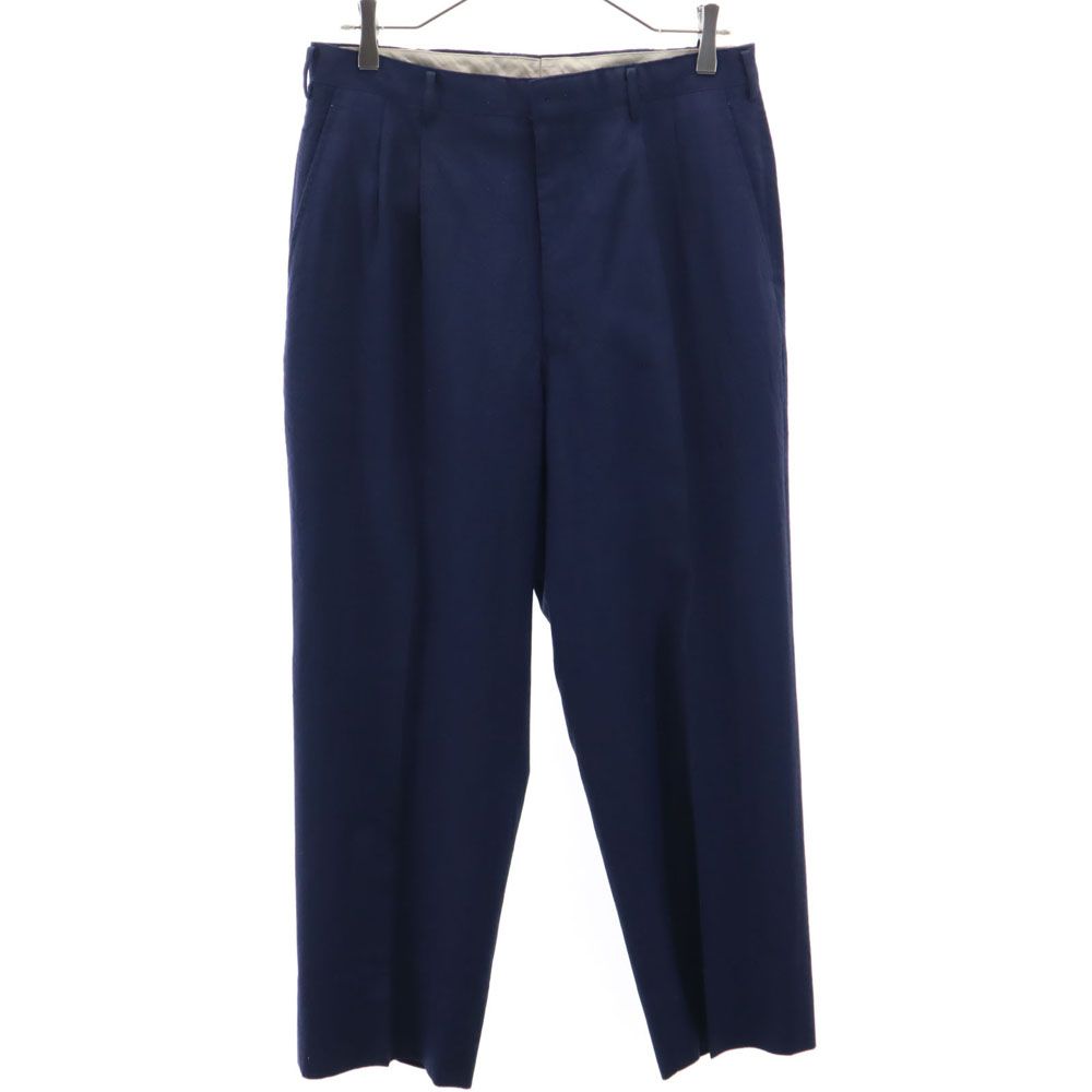 Christian Dior クリスチャンディオール 90s オールド トラウザー パンツ 82 ネイビー SPORTS WEAR タック