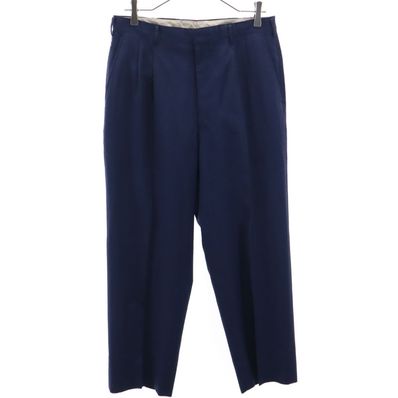 Christian Dior クリスチャンディオール 90s オールド トラウザー パンツ 82 ネイビー SPORTS WEAR タック