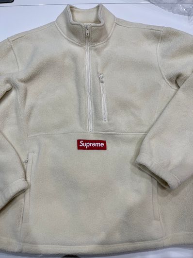 Supreme Polartec Half Zip Pullover "Natural"