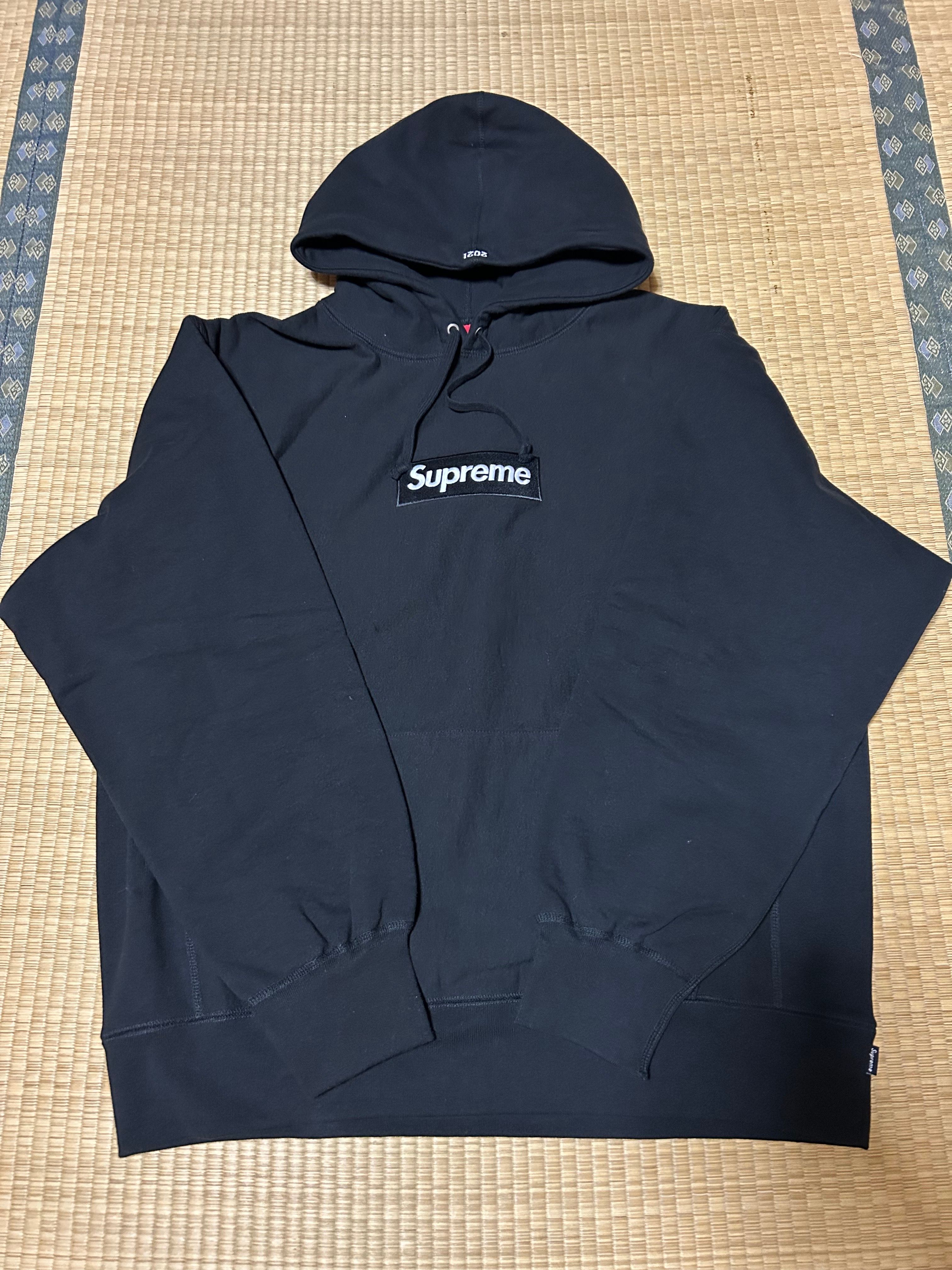 Supreme Box Logo Hooded Sweatshirt "Black" (21FW)