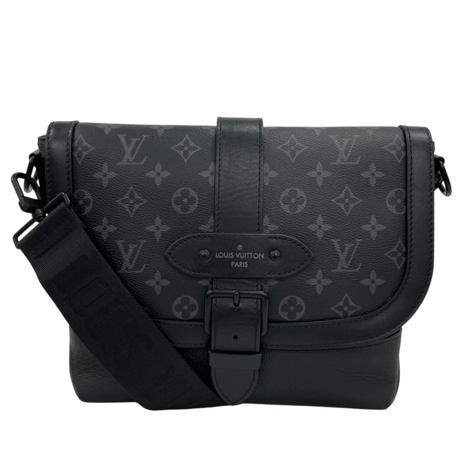 Louis Vuitton Saumur Messenger Monogram Eclipse "Noir"