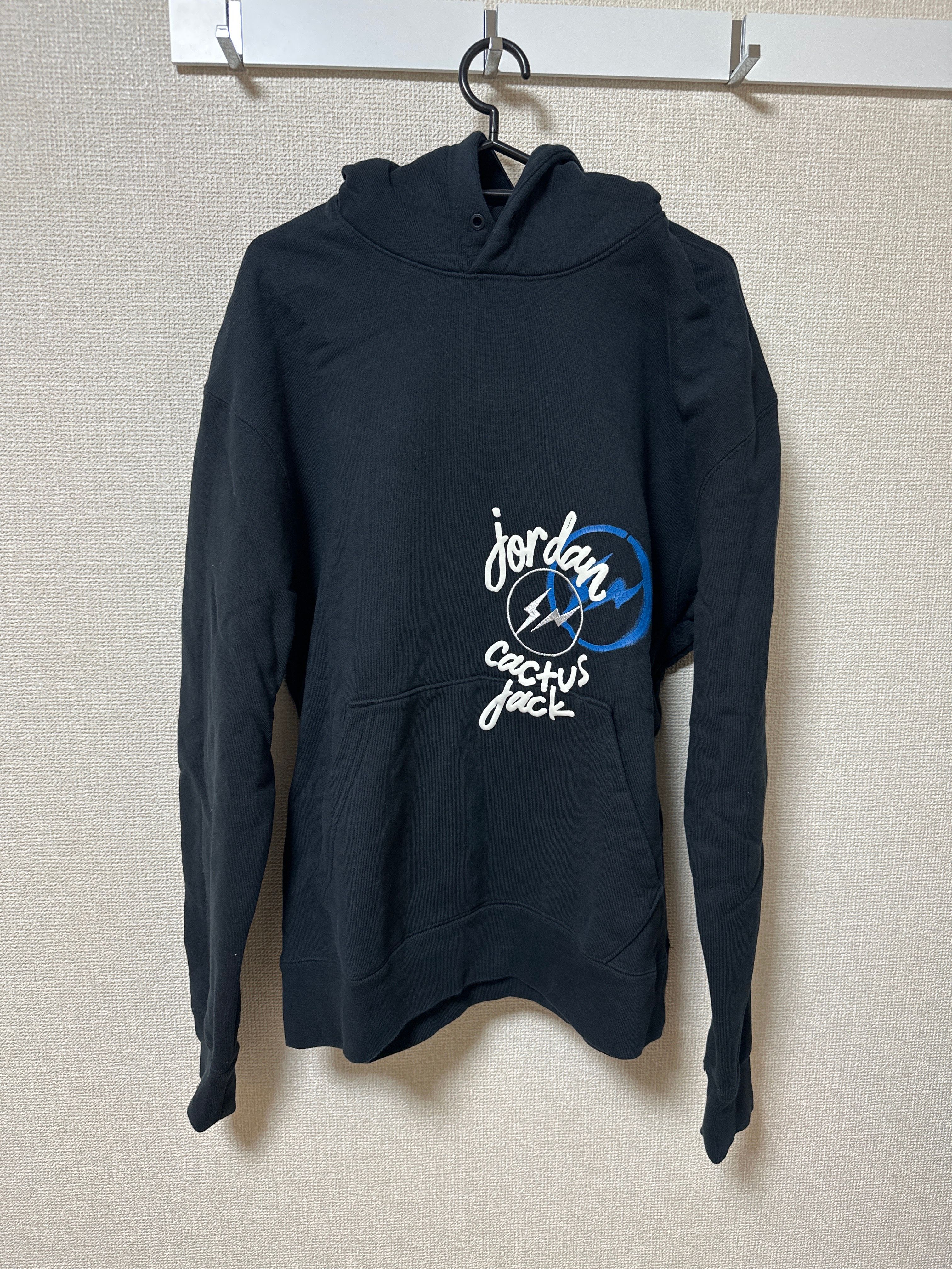 Air Jordan Travis Scott  Fragment Hoodie "Black"