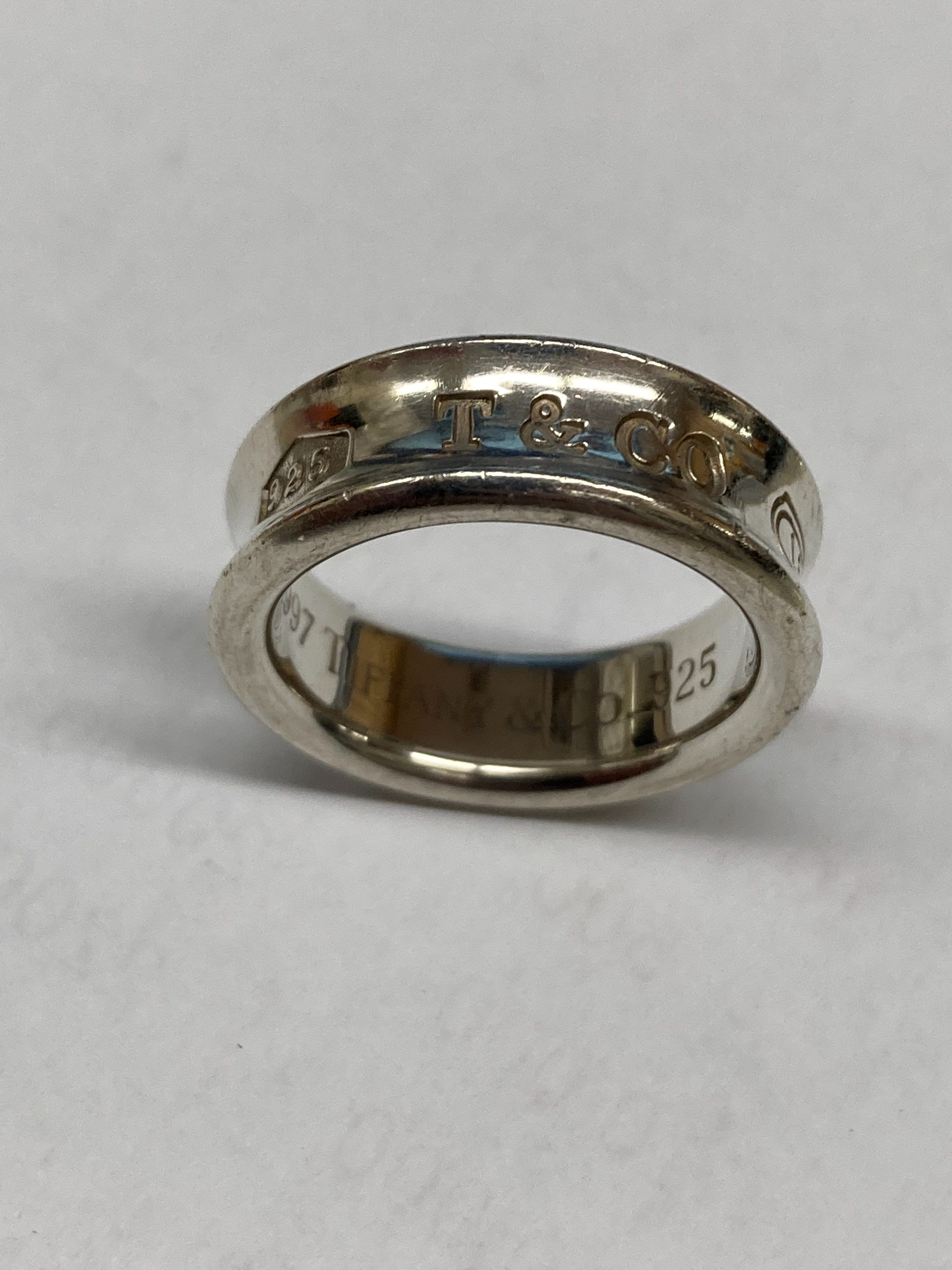 Tiffany & Co Medium 1837 ring "Silver"