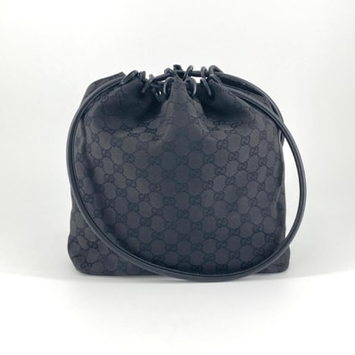 GUCCI(グッチ) GGキャンバス 90644 ショルダーバッグ ブラック