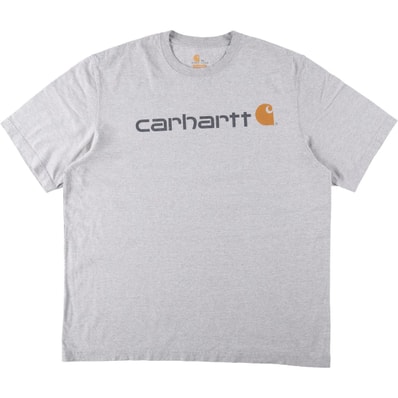 古着 カーハート Carhartt ORIGINAL FIT 半袖 ロゴTシャツ メンズXL相当/eaa656414