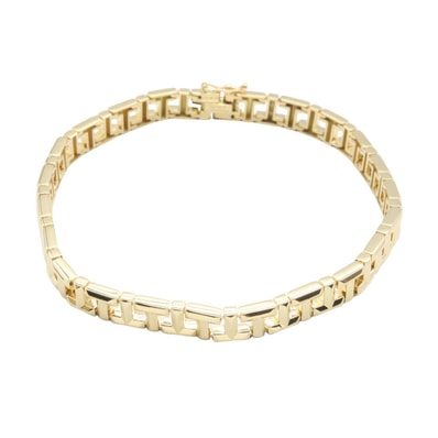 ティファニー TIFFANY&CO Tトゥルーナロー ブレスレット ブレスレット アクセサリー K18(イエローゴールド) レディース ゴールド系 【中古】