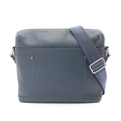 ルイ・ヴィトン LOUIS VUITTON グリゴリ メッセンジャーPM ショルダーバッグ バッグ レザー タイガ オセアン メンズ ネイビー系 M30236 【中古】