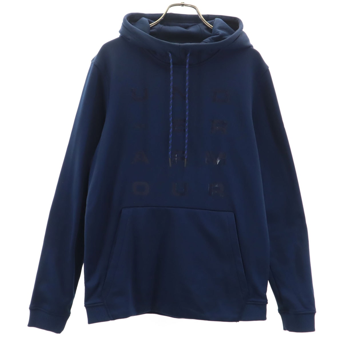 UNDER ARMOUR アンダーアーマー 長袖 パーカー MD ネイビー 裏フリース