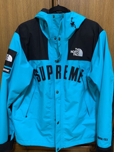 Supreme x The North Face Arc Logo Mountain Parka "Blue"