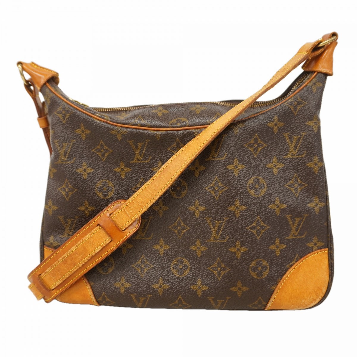 【6db1507】ルイヴィトン ショルダーバッグ モノグラム ブローニュ30 M51265 ブラウン【中古】レディース