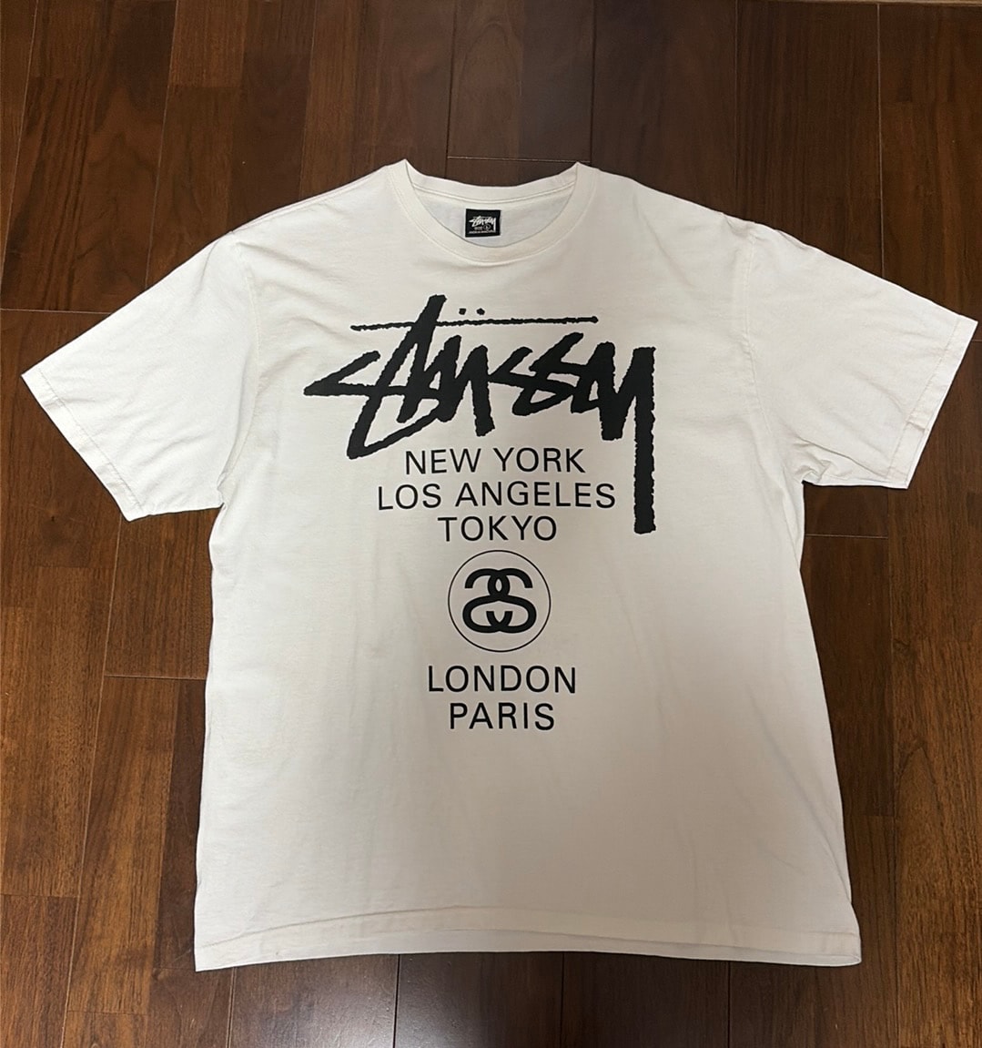 Stussy World Tour Tee "White" (24SS)