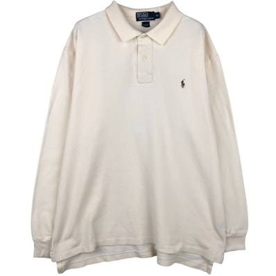 古着 ラルフローレン Ralph Lauren POLO by Ralph Lauren 長袖 ポロシャツ メンズXL相当/eaa616707
