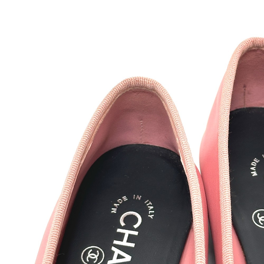 A+ (新品・未使用(ワケあり))】シャネル CHANEL リボン バレリーナ