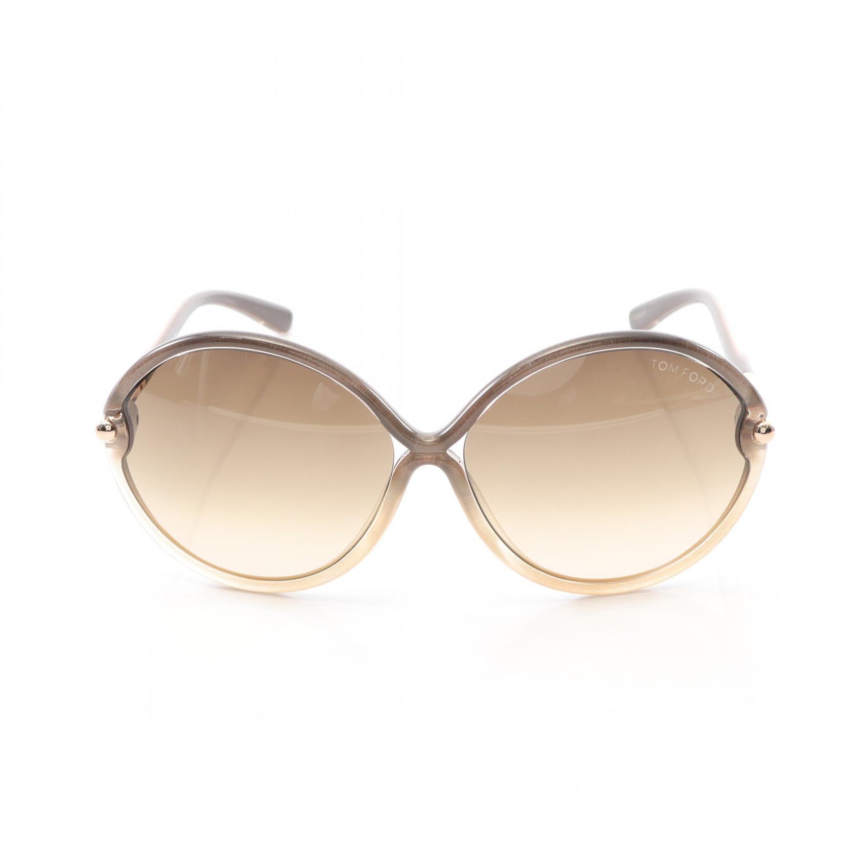 トムフォード TOM FORD Rita サングラス 衣料品 プラスチック / GP レディース ブラウン系 【中古】