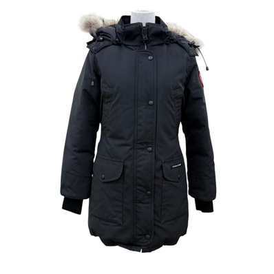 良品 カナダグース ダウンコート TRILLIUM PARKA ブラック S
