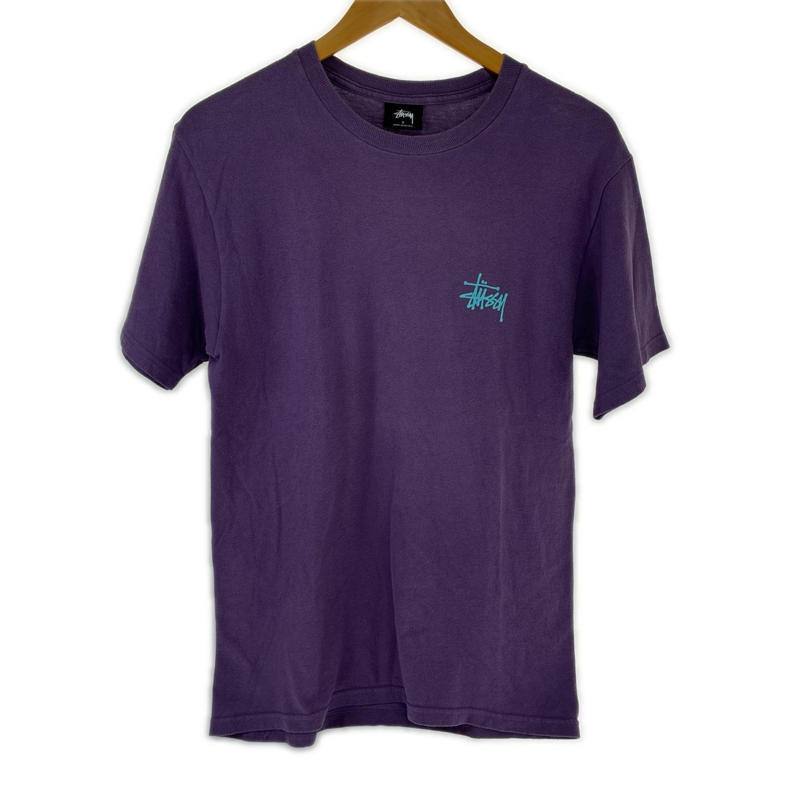 stussy ステューシー Tシャツ SIZE S 古着 パープル