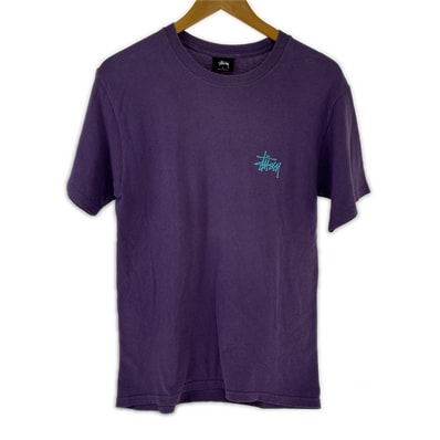 stussy ステューシー Tシャツ SIZE S 古着 パープル